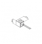 Coil 14VDC 22W fi13 h = 38.5mm